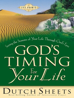 cover image of God's Timing for Your Life